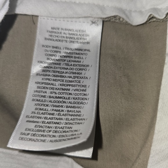 Polo Ralph Lauren Stretch Straight Fit Khaki Beige Work Pants Mens 40x32 - Picture 8 of 9